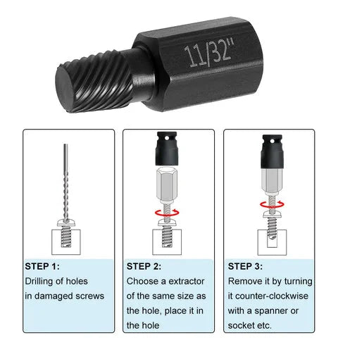 ExForge™ - Broken Head Screw Removal Tool