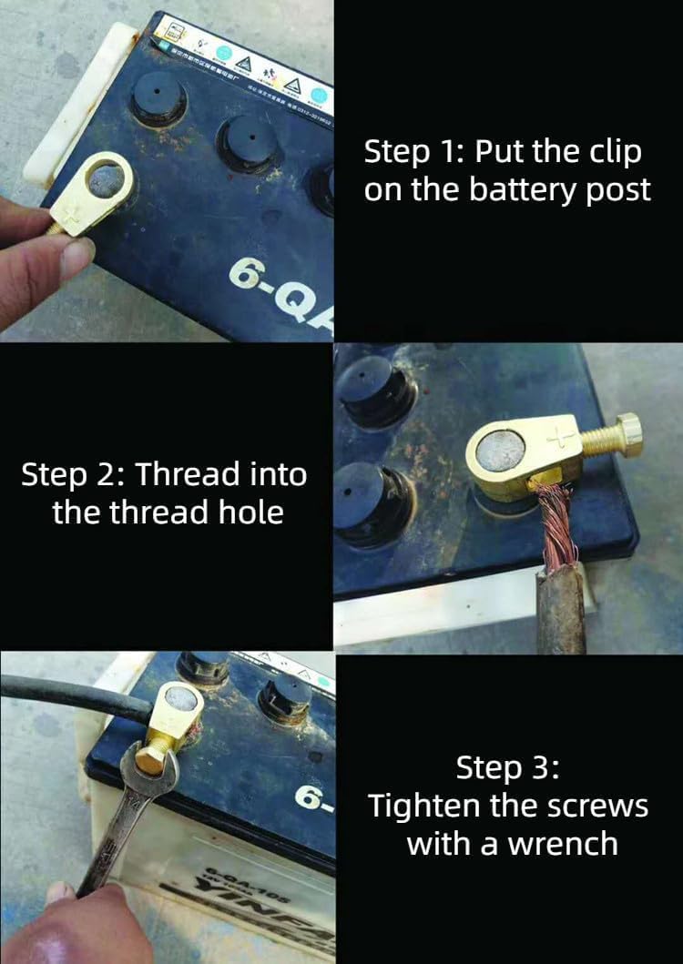 CopperCore™ - Copper Car Battery Connection Clip
