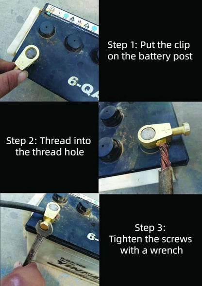 CopperCore™ - Copper Car Battery Connection Clip