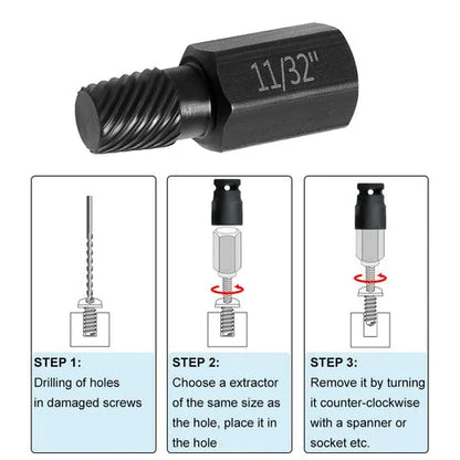 ExForge™ - Broken Head Screw Removal Tool