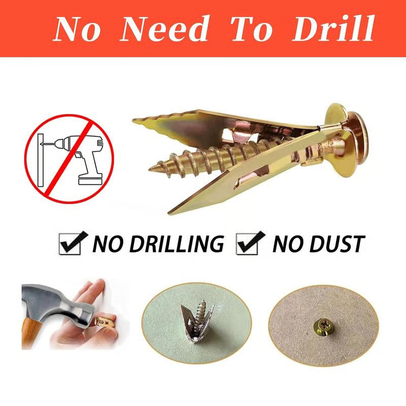 AnchorForge™ – Heavy-Duty Self-Drilling Wall Anchors