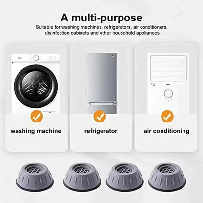🧺 StopMove™ – Heavy-Duty Anti-Vibration Feet Pads