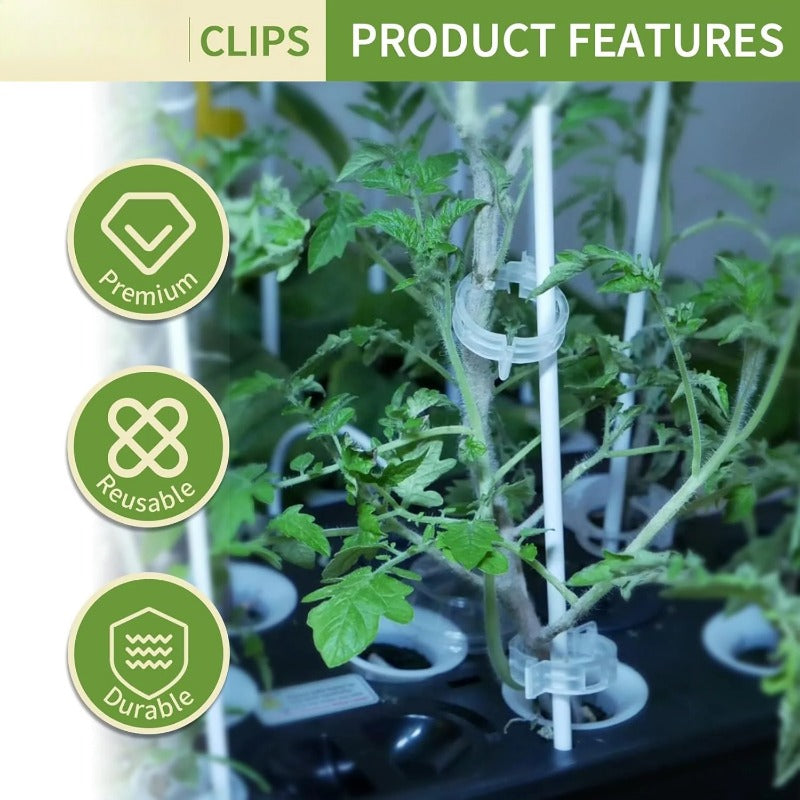 StemLock™ – Industrial-Grade Plant Support Clips
