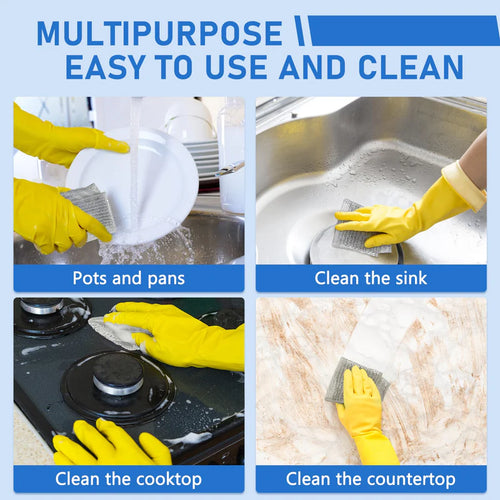 DiamondScrub™ - Professional Silver-Mesh Scrub