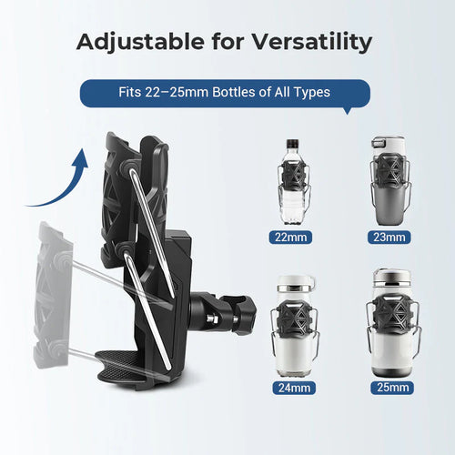 RideForge™ – 360° All-Terrain Universal Bottle Mount