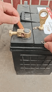 CopperCore™ - Copper Car Battery Connection Clip